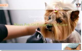 Grooming Angel Pet Salon of Graham website