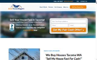 Kind House Buyers website