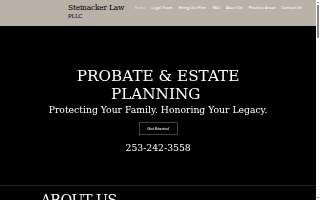 Steinacker Law PLLC of Graham website