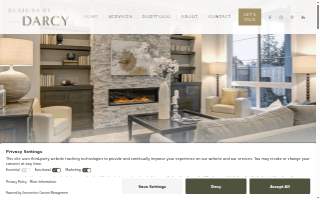 Designs by Darcy website