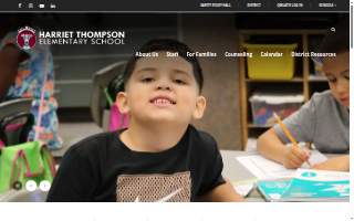 Harriet Thompson Elementary School website
