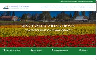 Skagit Valley Wills & Trusts of Grandview website
