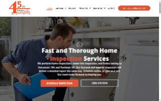 45th Parallel Home Inspection of Hazel Dell website