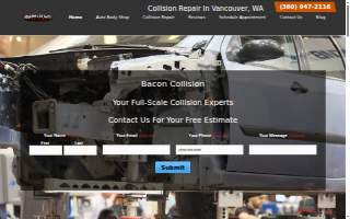 Bacon Collision website