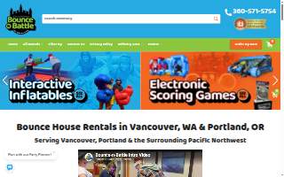 Bounce-N-Battle website