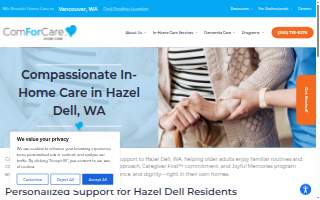 ComForCare Home Care-Vancouver website