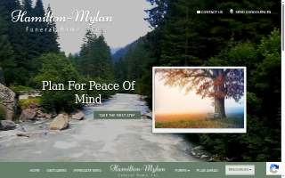 Hamilton-Mylan Funeral Home, Inc. of Hazel Dell website