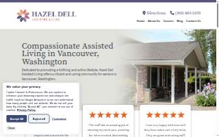 Hazel Dell Assisted Living website