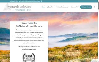 TriNatural Healthcare website