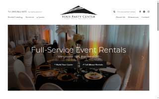 Your Party Center of Hazel Dell website