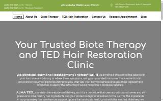 Absolute Wellness Clinic website