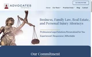 Advocates Law Group, PLLC website