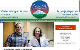 Alpine Acupuncture website