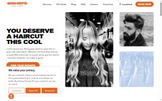 Bishops Cuts/Color of Issaquah website