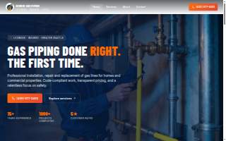 George Gas Piping website