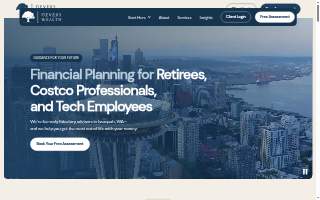 Gevers Wealth Management - Issaquah Financial Advisors website