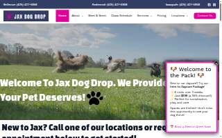 Jax Dog Drop Riverdog website