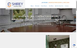 Shirey Home Pro website
