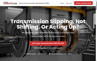 Automatic Transmission Specialists website