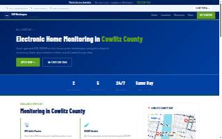 Cowlitz Electronic Monitoring website