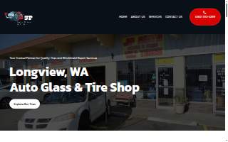 Jp auto glass & Tires website