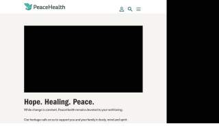 PeaceHealth Longview Dermatology Clinic website