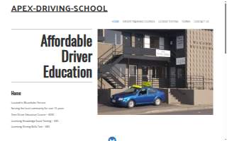 Apex Driving School of Kenmore website