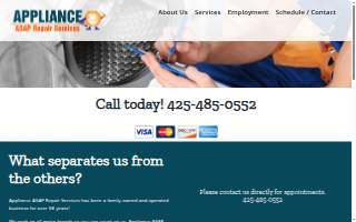 ApplianceASAP Company website