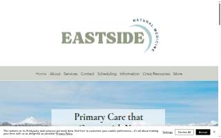 Eastside Natural Medicine website
