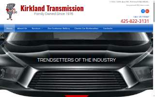 Kirkland Transmission of Kenmore website
