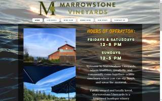 Marrowstone Vineyards website