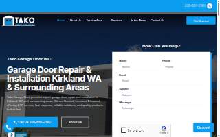 Tako Garage Door of Kenmore website