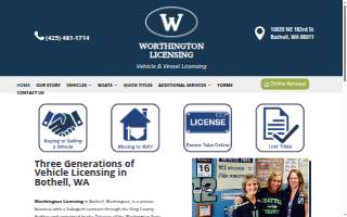Worthington Licensing website