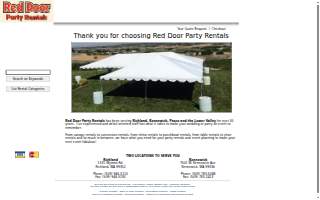 AB’s Imagine360 Party Rentals website