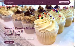 Brandi's Bakes website