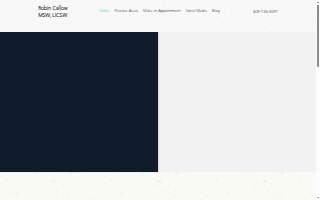 Callow Counseling & Consulting website