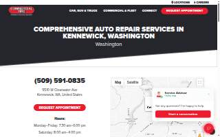 Commercial Tire of Kennewick website