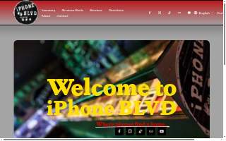 iPhone Blvd website