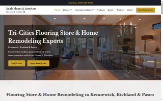 Kraft Floors & Interiors website