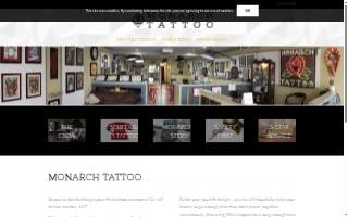 Monarch Tattoo website
