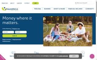 Numerica Credit Union - Southridge Branch website