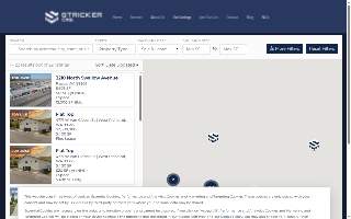 StrickerCRE website