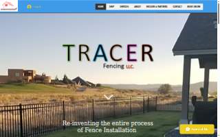Tracer Fencing LLC website