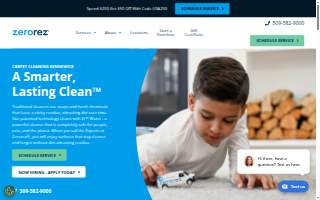 Zerorez Tri-Cities of Kennewick website