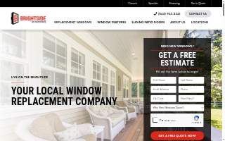 Brightside Windows website