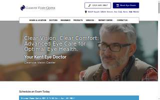 Clearvue Vision Center website