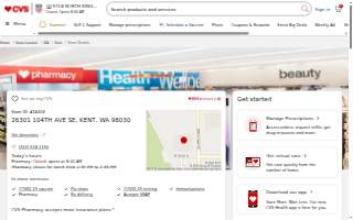 CVS Pharmacy website