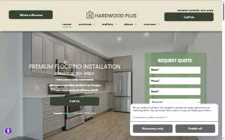 Hardwood Plus LLC website