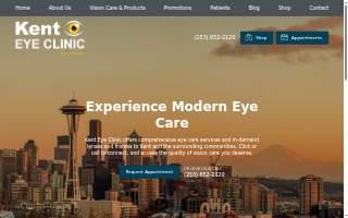 Kent Eye Clinic website