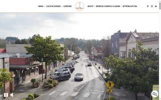 Sweet Themes Bakery website